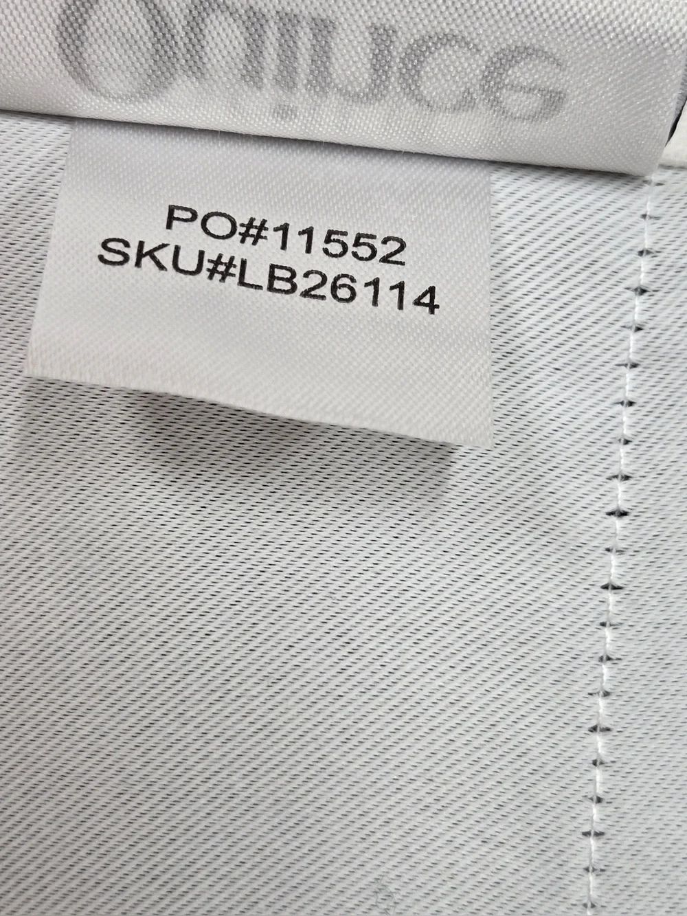 NWT QUINCE Set Of 2 48x108 European Linen True Blackout Curtains White 0411